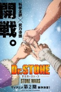 Постер к аниме Доктор Стоун 2 сезон