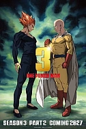 Постер к аниме Ванпанчмен 3 сезон. Часть 2