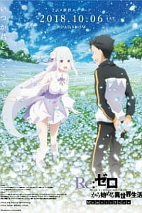 Постер к аниме Re:Zero. Жизнь с нуля в альтернативном мире: Снежные воспоминания