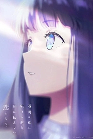 Постер к аниме Я влюбился в тебя, когда ты бежала в лунной ночи