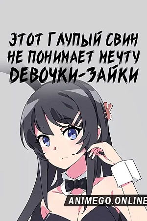 Постер к аниме Этот глупый свин не понимает мечту девочки-зайки